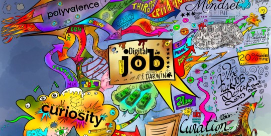 Digital job Sketchnote